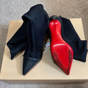 Christian Louboutin Spike Thigh High Boots